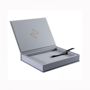 High Quality Customized Book Shape Flip Top Magnetic Gift Box