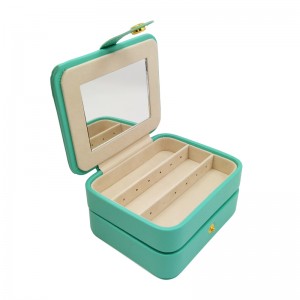Custom Luxury Leather Jewelry Gift Box for Set Jewelry Storage