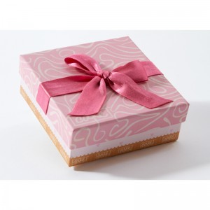 Printing Pretty Pink Packaging Cardboard Paper Box For Cookies