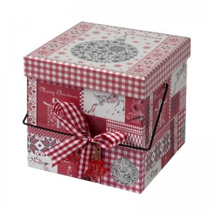 pretty rigid gift box for girl