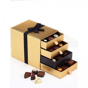 China Wholesale Beautiful Design Attractive Chocolate Packaging Paper Gift Box